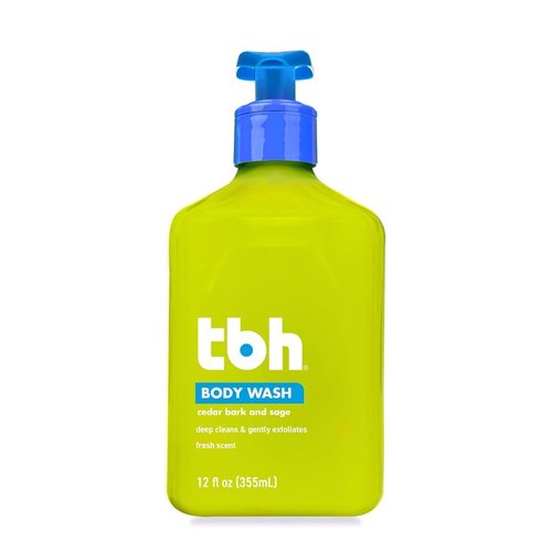 TBH Body Wash for Teens & Kids - Gentle Formula for Sensitive Skin - Natural Ingredients - 12 oz