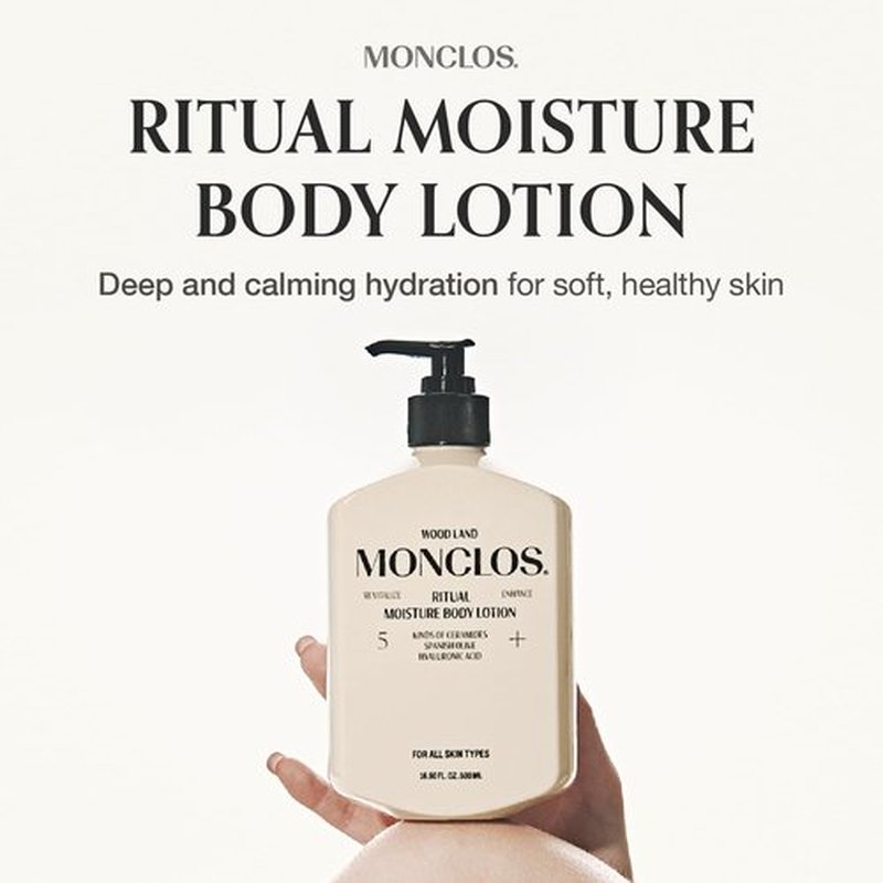 Ritual Moisture Body Lotion - Hydrating pH-Balanced Formula with Olive Oil & Squalane | 16.9 fl oz