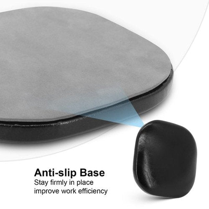 Elbow Rest Pad for Nails,Nail Arm Rest Cushion Elbow Support,Soft Nail Hand Rest Stand with Non-Slip Pad,Manicure Table Pad for Nail Technician Office Home (Black)