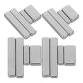 Ipetboom Mini Nail Cat Eye Magnets - 16 pcs Cat Eye Suite Strip for Magnetic Gel Polish - Tangram Magnets Nail Art Design Tools for Home Salon DIY Set Manicure Accessories