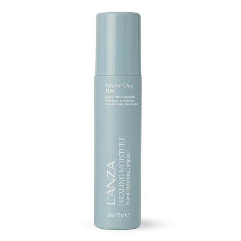 L'ANZA Healing Moisture Mist Leave-In Conditioner Spray - Hydrating, Detangling & UV Protection | 6.8 Fl Oz