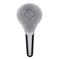 Michel Mercier Pro Wet and Dry Detangler - 428 Bristles Hair Brush for Split Ends - Painlessly Glides Through Tangles - Thick and Curly Hair - 1 pc