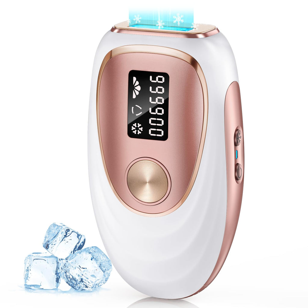 Hair Removal for Women Men, Home Use Body Care Tool with Ice Cooling Function