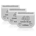 40# Dog Grooming Ceramic Blades,Compatible with Andis,Oster A5,Wahl KM10