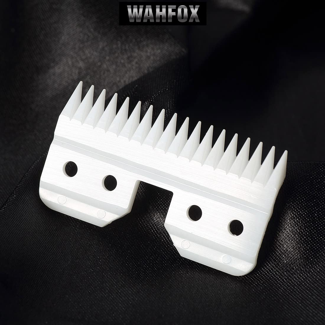WAHFOX 3pcs Fast Feed Ceramic Blades for Oster Fast Feed Clipper Oster A5 Fast Feed Ceramic Blades Fast Feed Replacement Blade A5 Replacement Blade (3PCS)