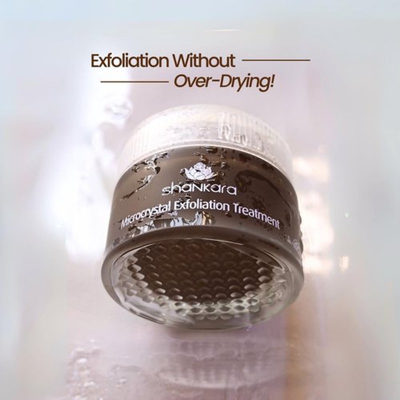 Shankara Exfoliating Face Scrub - Algae-Aloe Gel & Turmeric for Rejuvenating Skin | 50 ml