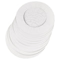 30 Pieces Clean Collars for Wax Warmer, Wax Universal Protective Collors for Wax Can, Waxing Supplies (White, 30 Pack)