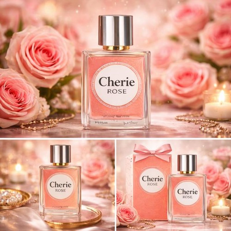 L’Amour Paris 3-Piece Perfume Set - Long-Lasting Eau de Parfum Collection | Romantic Floral & Sweet Fragrances