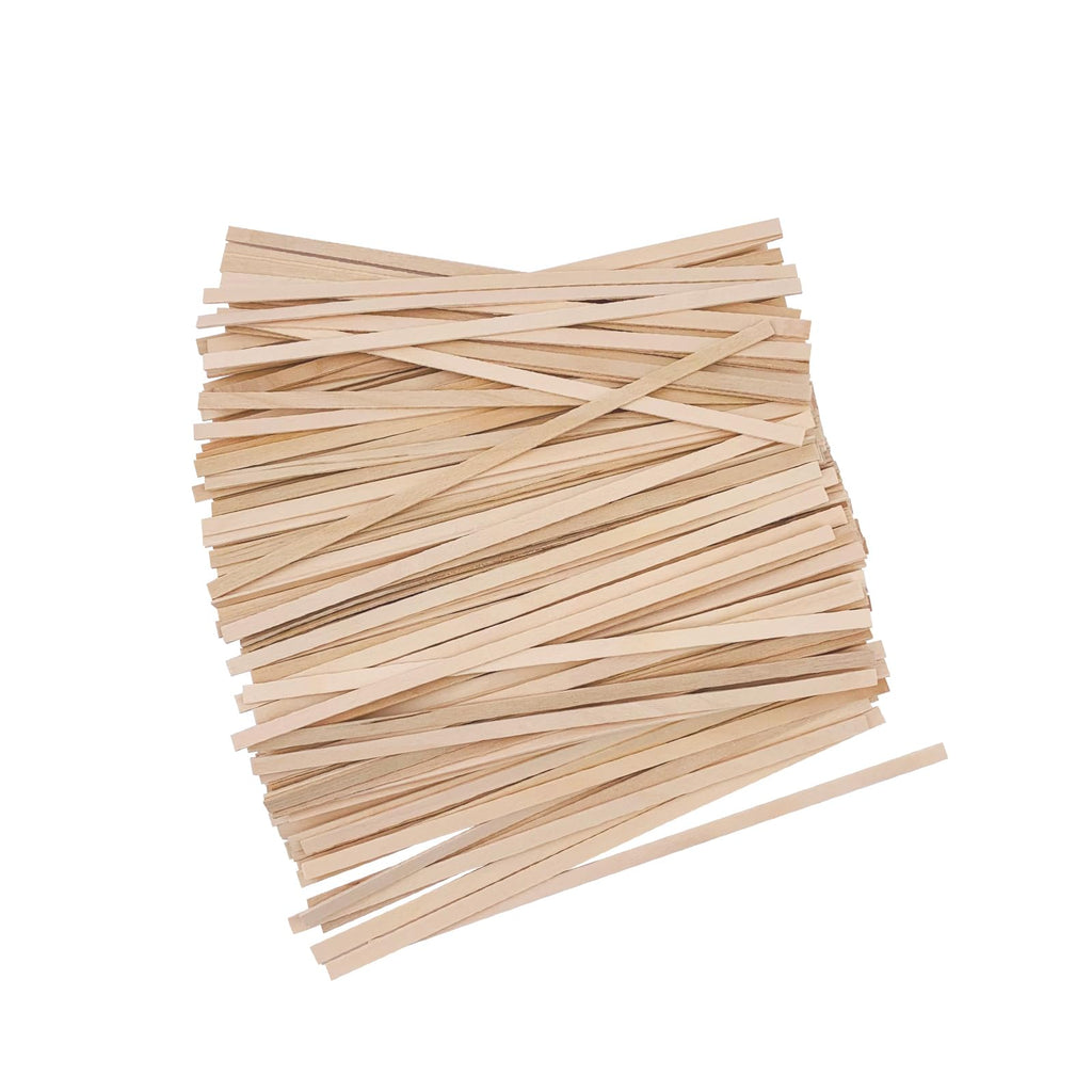 KTOJOY Wooden Coffee Stirrers, 1000 Disposable 5.5" Stir Sticks, for Coffee & Cocktails, Swizzle Drink Sticks, Coffee Bar Accessories