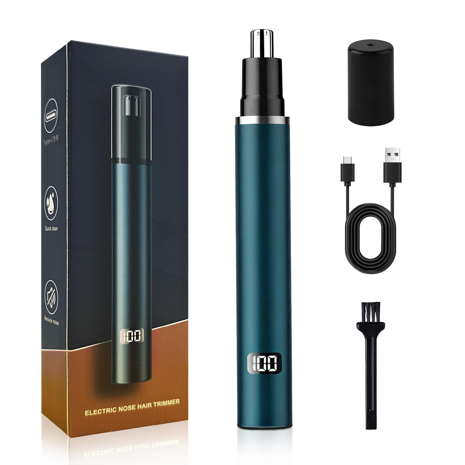 VNTGSHAVER Ear and Nose Hair Trimmer for Women & Men