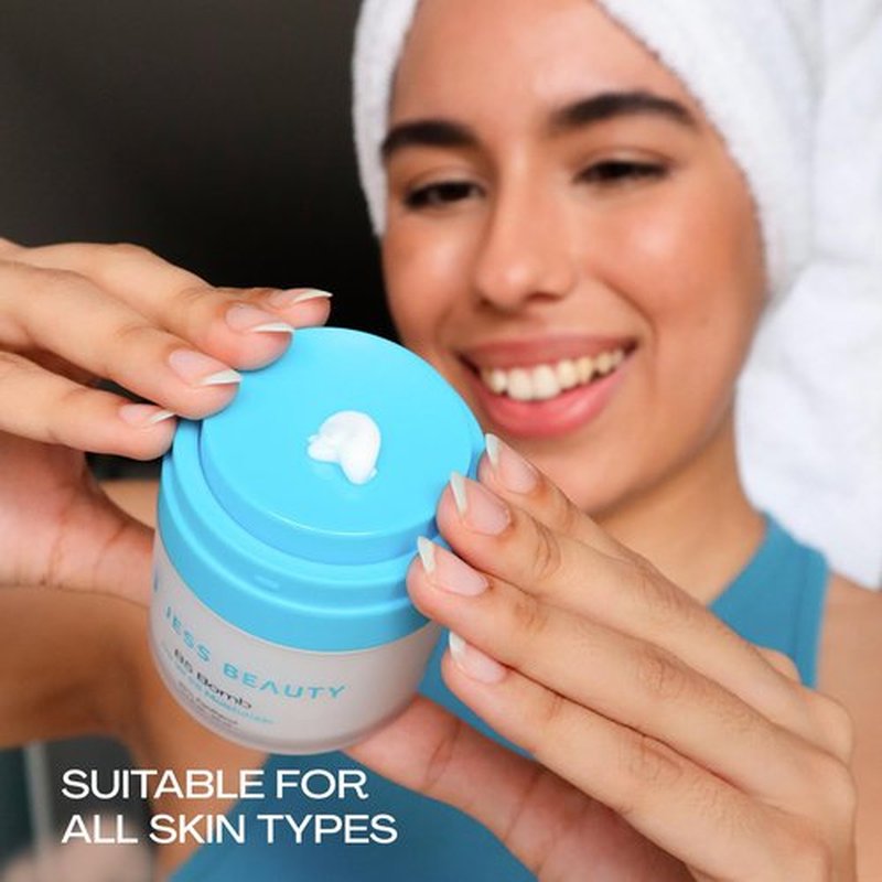 JESS BEAUTY B5 Bomb Pro Vitamin B5 Face Moisturizer - Vegan Hydrating Cream | 50 ml