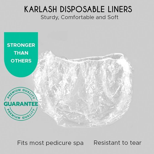 PandaSpa by Karlash Ultra Premium Spa Disposable Liners One Size Fits most Pedicure Spa 500pcs