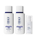 Obagi Medical Brightening Bundle - Full-Sized Nu-Derm Cleanser, Toner & Moisturizer | Brighten Dark Spots, Balance pH