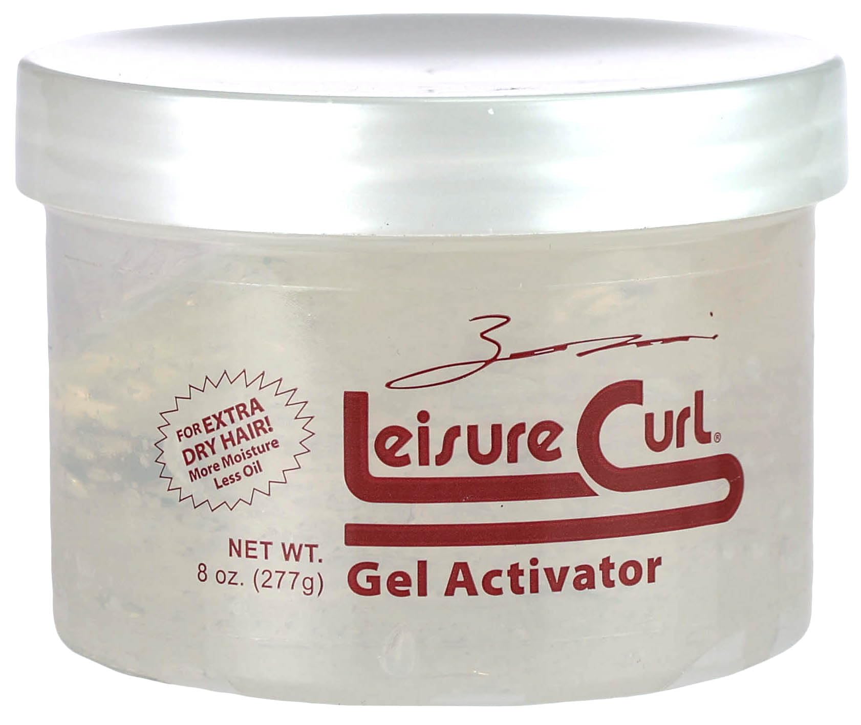 Leisure Curl Gel Activator For Extra Dry Hair 8.0 Oz (Pack of 2)