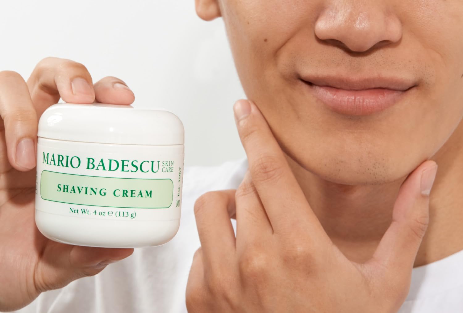 Mario Badescu Shaving Cream for Women and Men - Classic, Unisex Non-Foaming Shave Cream Formula Infused with Lavender Oil and Vitamin E - Helps Prep, Protect and Moisturize for a Closer Shave, 2 Oz