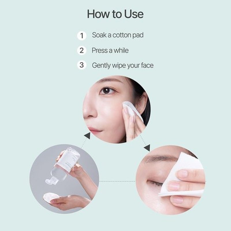 mixsoon Centella Cleansing Water 10.14 fl oz / 300ml Face Cleanser for Sensitive Skin Centella Asiatica Aloe Vera Korean Glass Skin Care