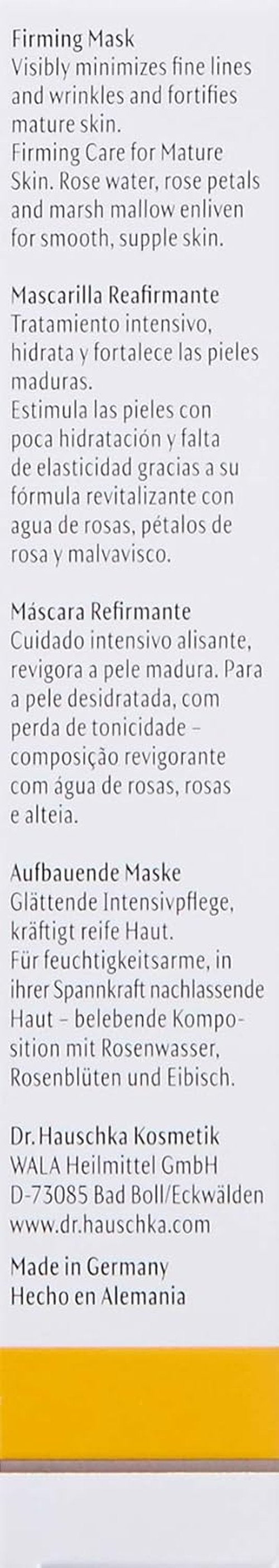 Dr. Hauschka Firming Mask - Revitalize & Nourish Skin | 1 Fluid Ounce