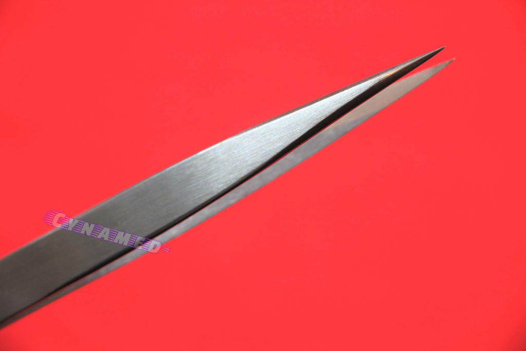 German Stainless Jewelry Forceps Fine Tip Repairment Tweezers Pair 2 ea Splinter Tweezers Cynamed