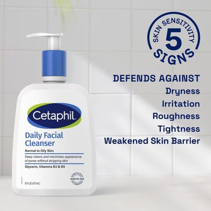 Daily Facial Cleanser, 8 fl oz (237 ml), Cetaphil