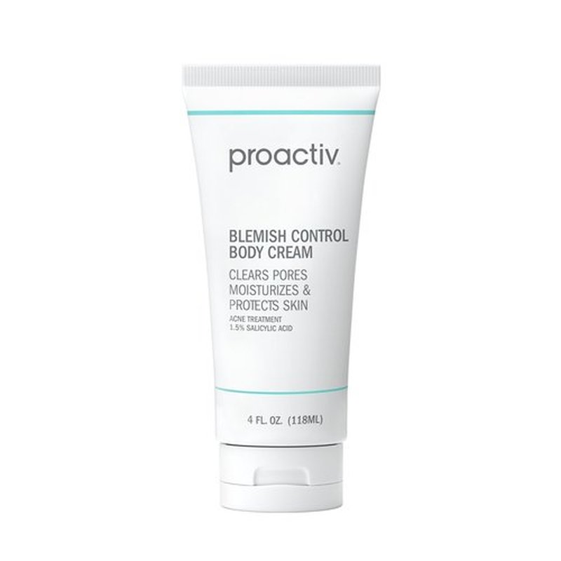 Proactiv Blemish Control Body Cream - Exfoliating Salicylic Acid Clears Breakouts. Formulated for Acne-prone Skin, 4 fl oz