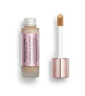 Revolution, Conceal & Define Foundation, Full Coverage, Long-Lasting Matte Finish, Vegan & Cruelty-Free, F8 Light to Medium Skin Tones, 0.8 fl oz