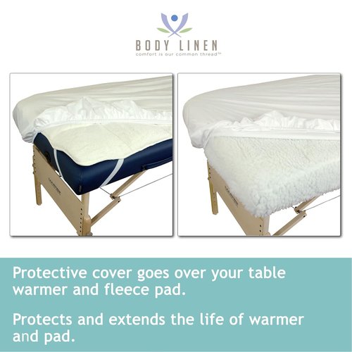 Body Linen Massage Table Cover - Waterproof & Machine Washable Protection for Your Table | Reusable Barrier