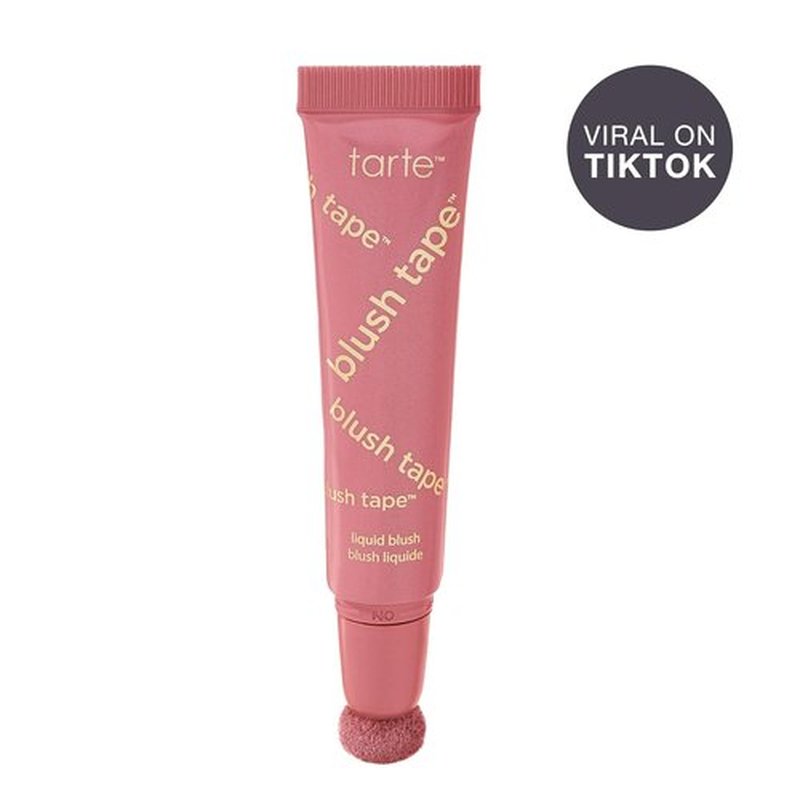 Tarte Blush Tape Liquid Blush - Buildable Cream Cheek Makeup for Radiant Glow | Lightweight, Vegan & Cruelty-Free