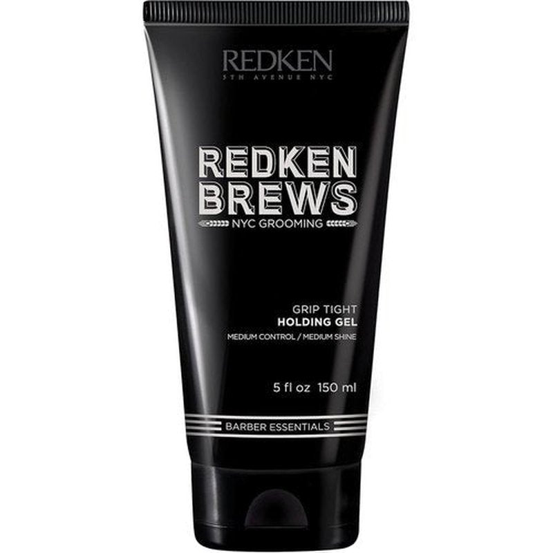 Redken Brews Holding Gel For Men - Medium Hold, Shine & Flake-Free Styling for All Hair Types