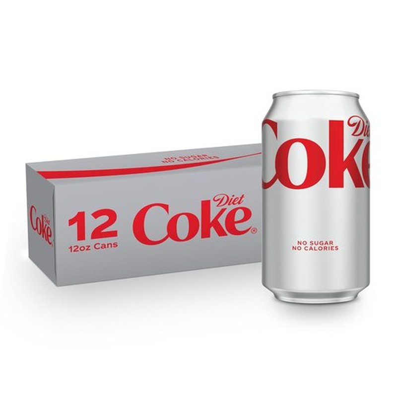 Diet Coke | Refreshing Soft Drink Cans - 12 Fl Oz, Pack of 12 for Ultimate Enjoyment