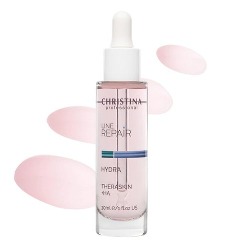 Christina Line Repair Hydra Theraskin +HA Face Serum - Wrinkle Smoother with Hyaluronic Acid - 30 ml for All Skin Types