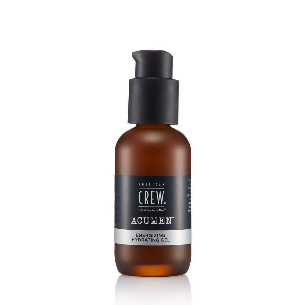 American Crew Men's Moisturizing Gel and Essential Travel Kit with Shampoo, Shave Cream, Gel by American Crew Acumen