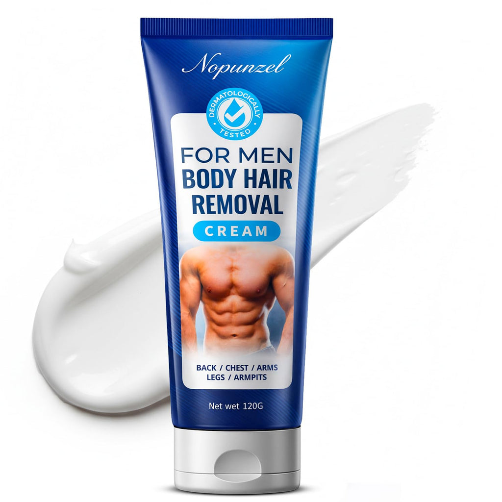Hair Removal Cream for Women, Men - Bikini, Intimate Areas - Painless Depilatory for Body, Legs, Arms, Underarms, Private Areas - 120g