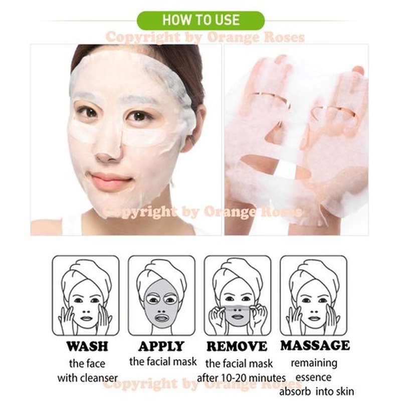 100 pcs Vegan Combo, Ultra Hydrating Essence Mask, Korean Facial Mask Sheet (10 x 10 Types), Made in Korea