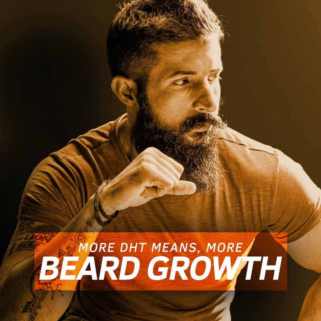 Ustraa Beard Growth Oil Advanced - 2oz - For Patchy Beard, With Redensyl, DHT Booster, Nourishment & Moisturization, No Harmful Chemicals