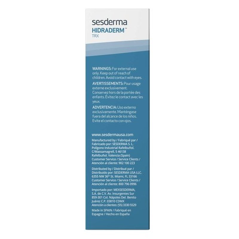 Sesderma HIDRADERM TRX Gel Cream - Hydrating All-Day Moisturizer for Depigmenting Skin | 1.7 fl. Oz