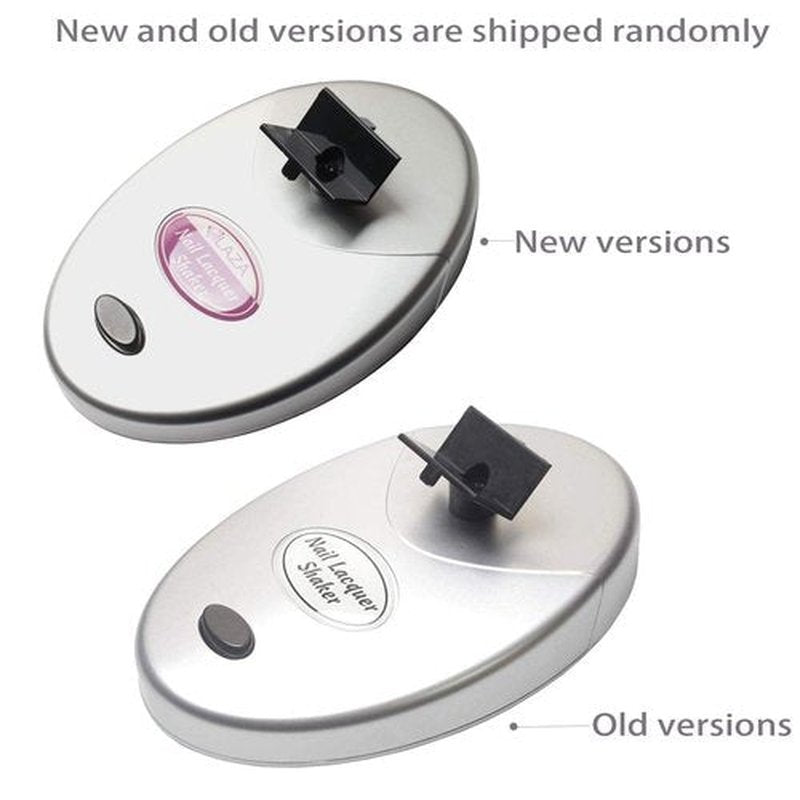Laza Nail Lacquer Shaker Nails Gel Polish Varnish Adjustable Bottle Shaking Machine Shake Evenly Tools for Nails Art - Sliver