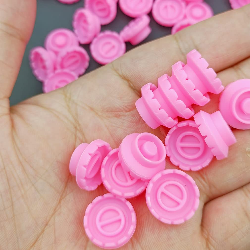 Mulutoo 400 Pcs Eyelashes Extension Volume Lashes Fan Blossom Cups,Quick Blossom Cup,Glue Holder and Lash Organizer Tool,for Eyelash Grafting, Nail Art, Quick Volume Lash Fan Cup (Pink)
