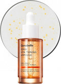 Genabelle PDRN Vita Toning Ampoule - Lightweight Glass Skin & Toning Ampoule with Vitamin B, C, E, PDRN, Serum for Blemishes, Fine Lines and Rough Skin Texture, 1.01 fl oz