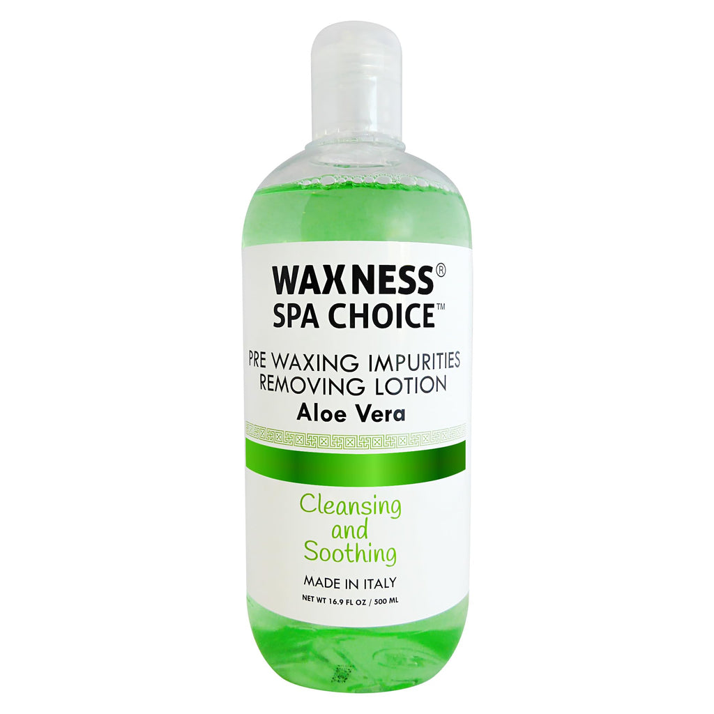 Waxness Spa Choice Pre Waxing Lotion Aloe Vera 16.9 fl oz / 500ml