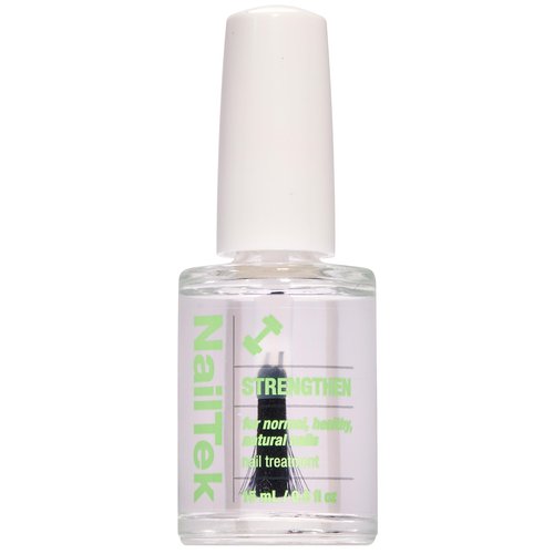 Nail Tek Nail Strengthener Formula 1 – Strengthening Nail-Polish Treatment for Normal & Healthy Natural Nails Growth, 0.5 fl oz