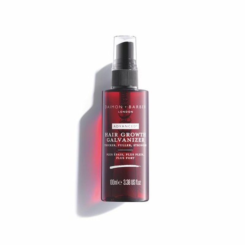 Daimon Barber Advanced Plus Hair Growth Spray for Men - 3.38 oz Galvanizing Formula
