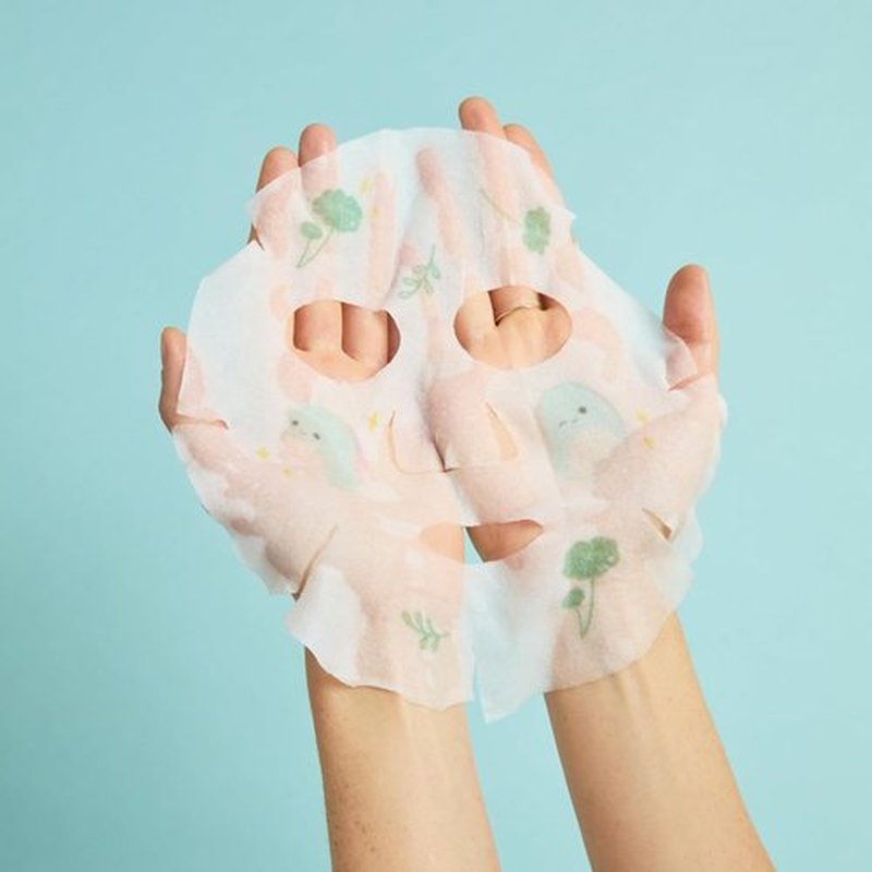 TONYMOLY x Squishmallows Head to Toe Mask Set - 5-Piece Hydrating & Brightening Holiday Gift Set | Soothing Face, Hand & Foot Masks