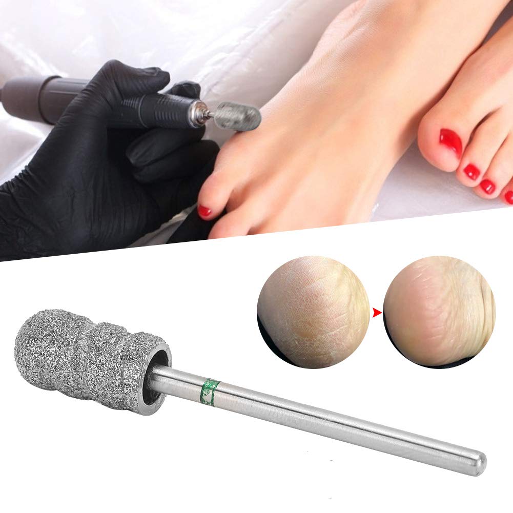 Stainless Steel Foot Nail Drill Bit B1 for Exfoliating, Polishing & Callus Removal | Durable & Lightweight Nail Grinding Head for Professional Foot Care