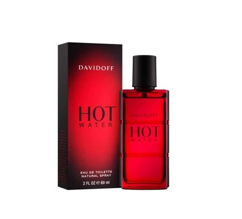 Davidoff Hot Water Eau de Toilette | Ambery Men's Cologne with Basil, Paprika & Benzoin - Long Lasting Luxury Fragrance