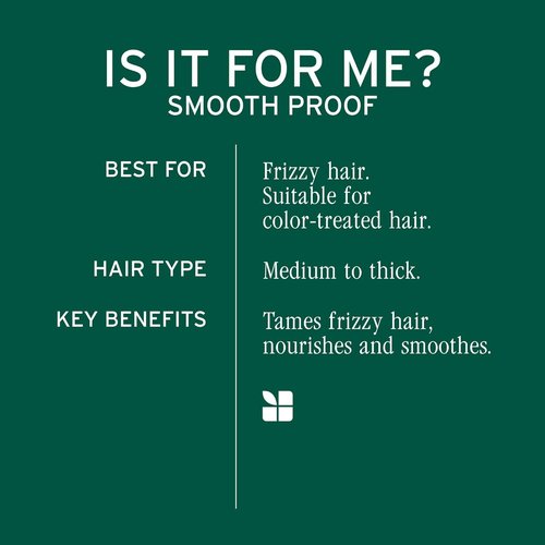 Biolage Smooth Proof Shampoo - Nourishing Frizz Control & Shine Enhancer with Camellia Oil | 33.8 Fl Oz