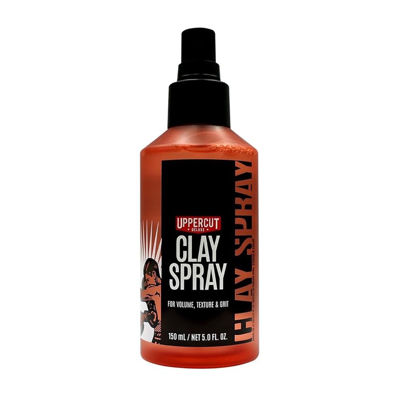 Uppercut Deluxe Clay Spray for Men - Texturizing Volume Spray with Matte Finish | 5.0 oz for Medium to Long Hair