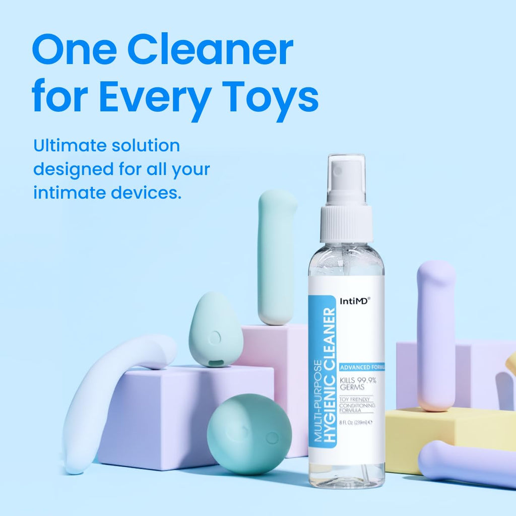 IntiMD Multi-Purpose Hygienic Toy Cleaner, Pro-Skin Formula, Silicone Safe