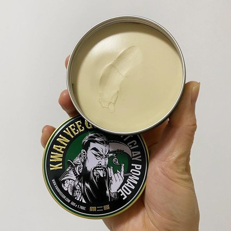KWAN YEE GOR Strong Hold Matte Shine Hair Pomade 1.76oz for Men Styling