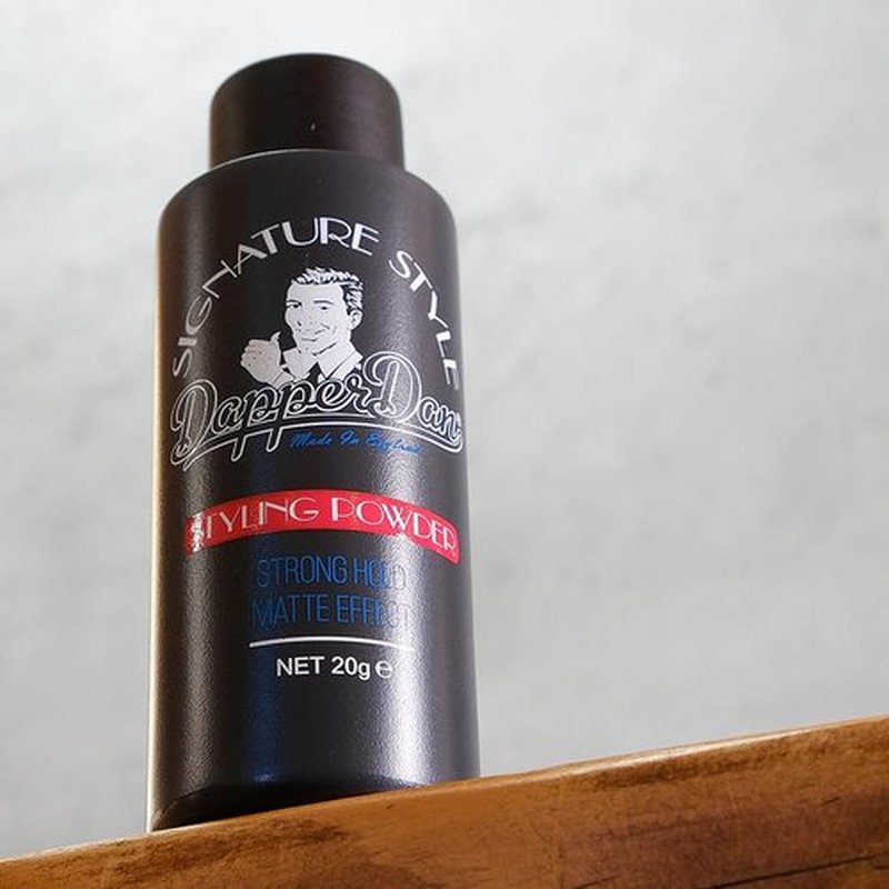 Dapper Dan Signature Style Styling Powder, Hair Texture Powder for Men, Provides a Strong Matte Hold, Thickening and Voluminous Finish, Unscented, 0.71 oz