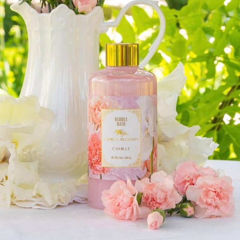 Camille Beckman Bubble Bath - Signature Scent for Relaxation | 13 Ounce Size